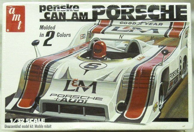 AMT 1/32 Penske Cam Am Porsche 917-10K, 2050 plastic model kit